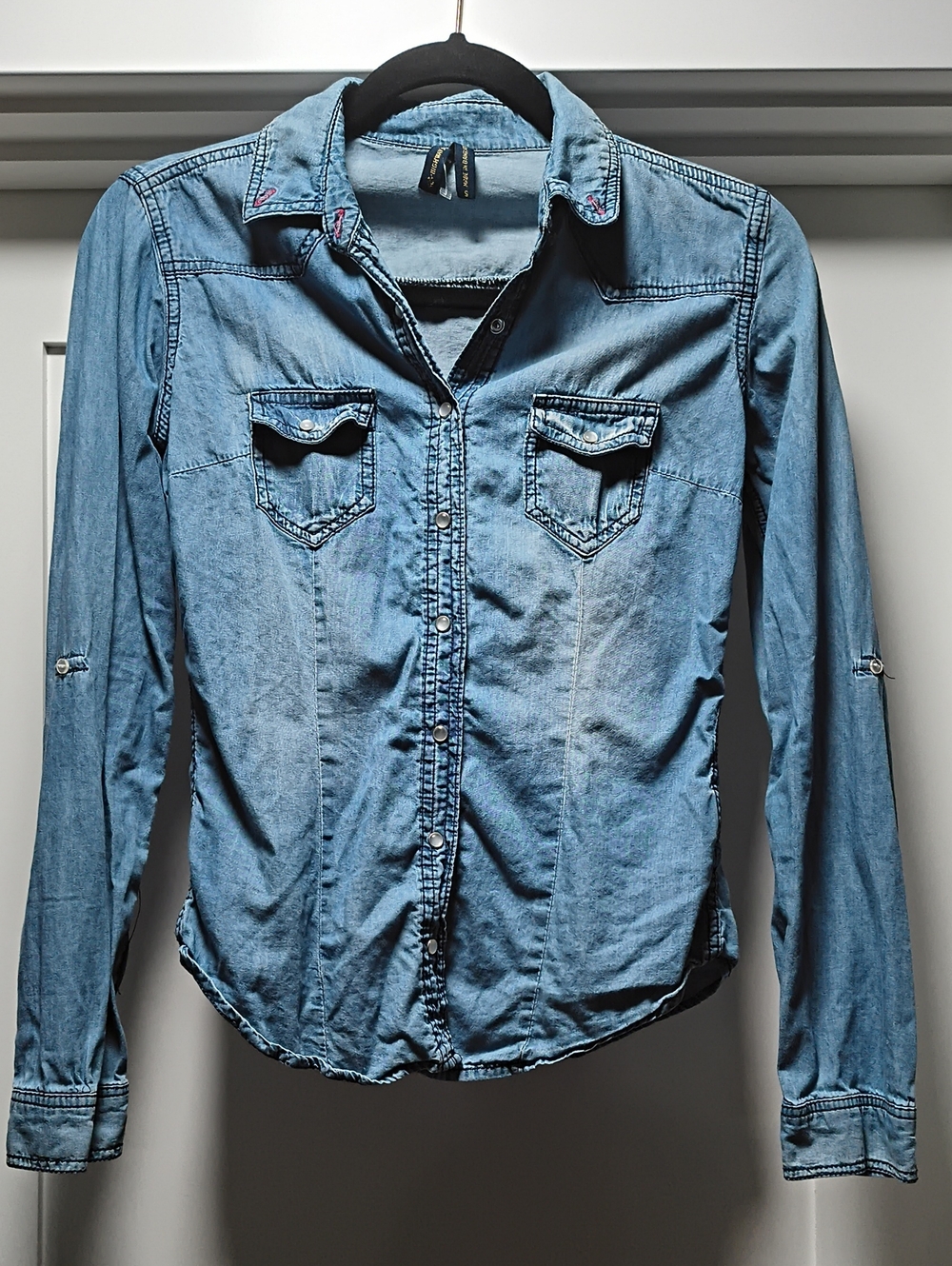 Highway Jeans Jacket With Opalescent Buttons